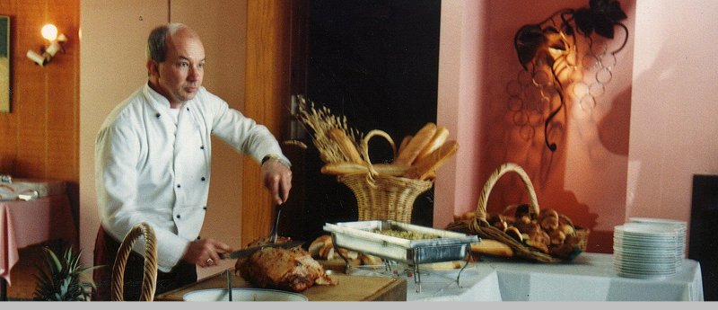 Your host and Chef: Raymond Van Rijk